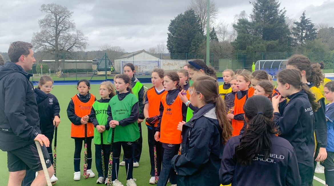 RGS Girls Hockey Masterclass at Hartswood