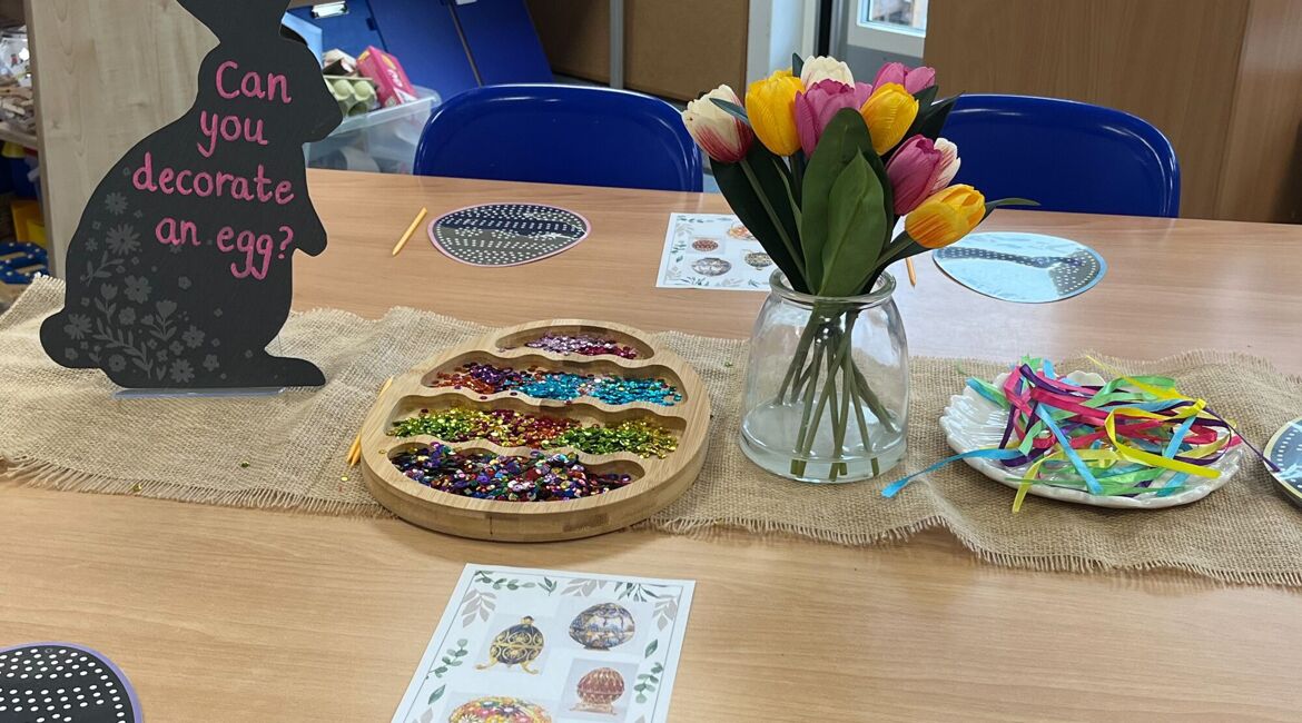 Reception September 2025 Starters - Easter Fun Morning