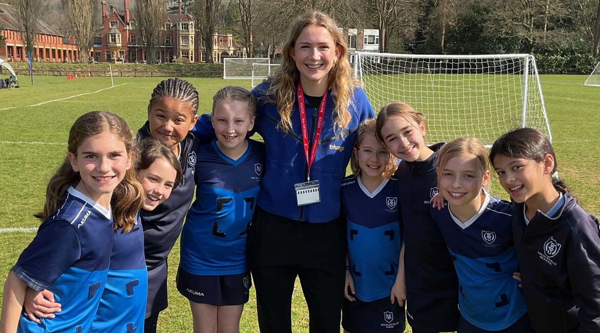 Year 5 Girls Attend Box Hill Football Festival