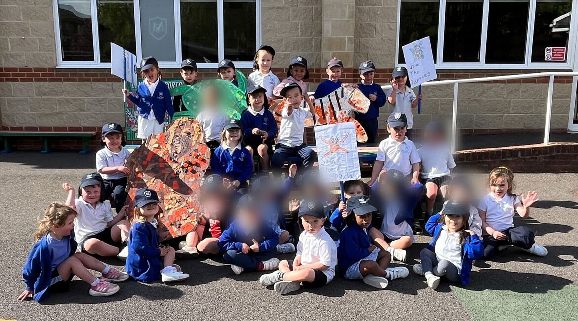 Nursery Take Part in WWF Mini Marathon