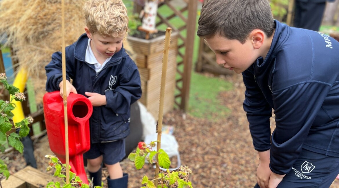 Grand Opening of our new School Nature Haven Garden