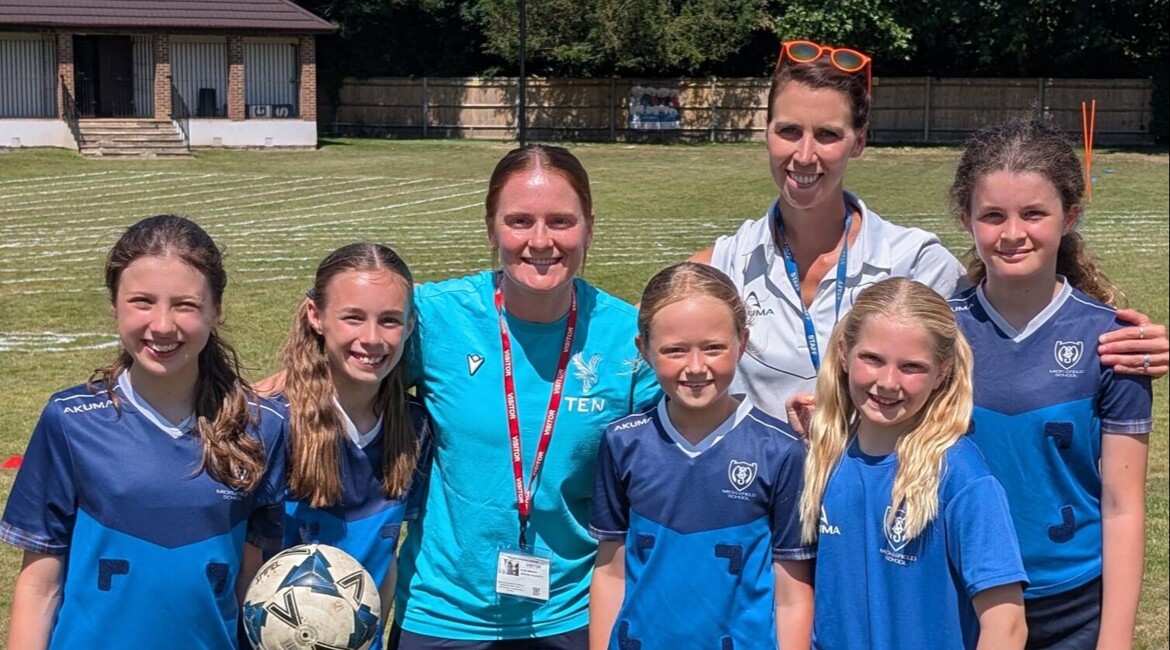 Year 6 Girls Football Masterclass with Fliss Gibbons