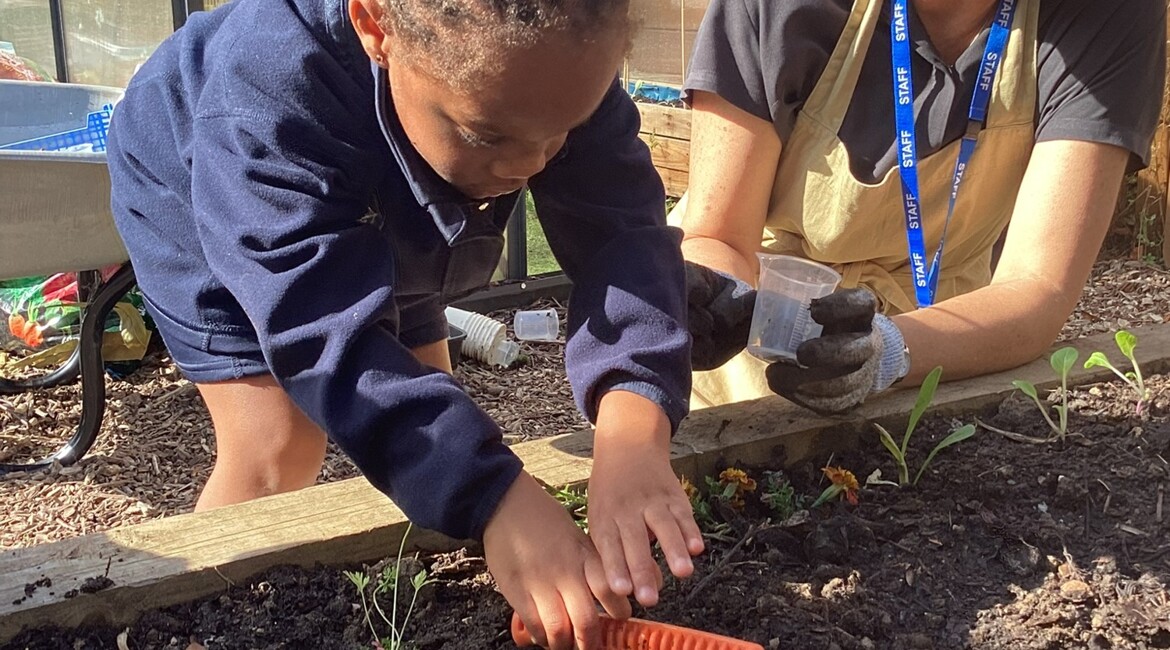 Reception Gardening Fun