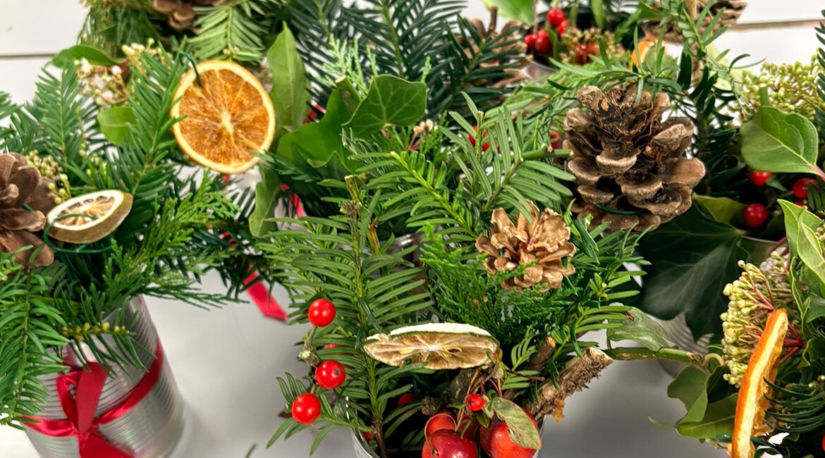 Sustainable Xmas Arrangements