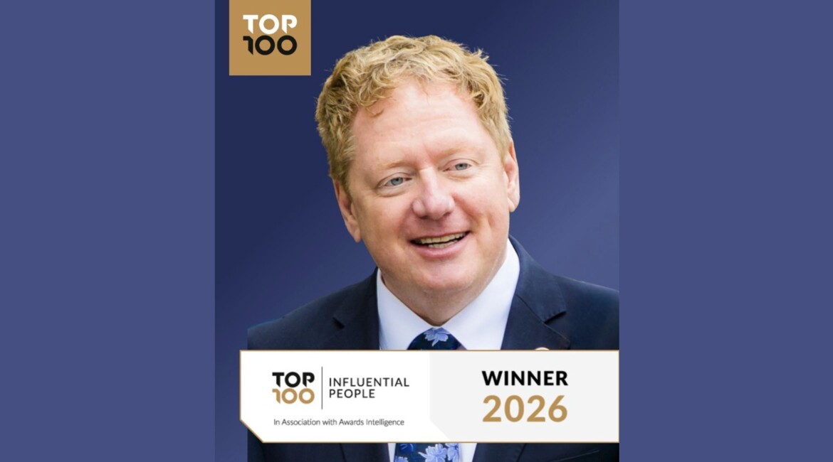 Shaun Fenton Named as one of Top 100 Influential People in 2026