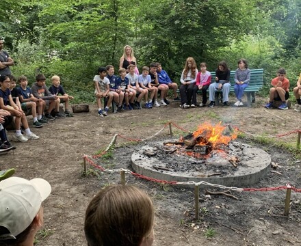 Y6 camp fire pic 2