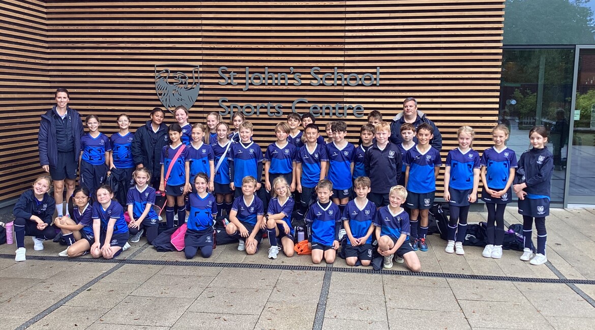 Year 5 Sports Coaching Morning at St Johns School Leatherhead