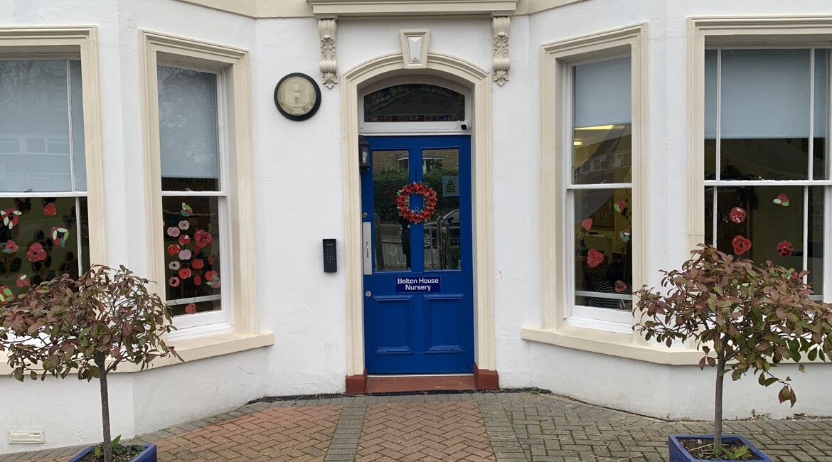 Belton House Nursery Poppy Wreaths for Armistice Day