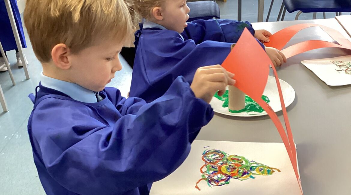 Reception Christmas Art Lessons