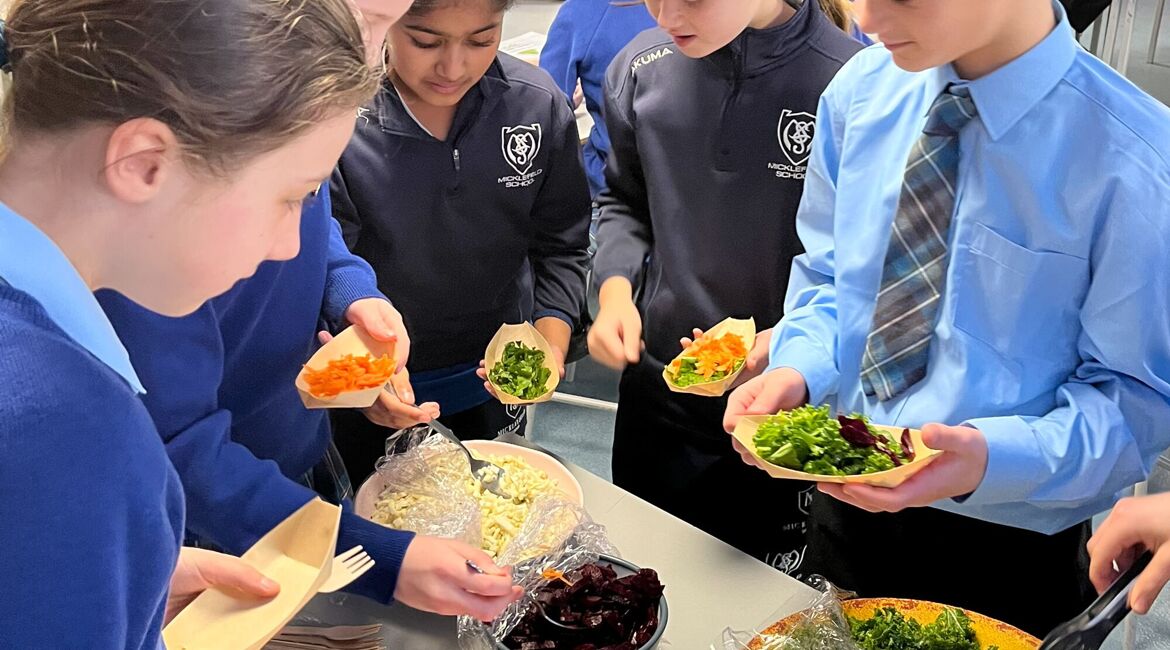 Upper School Enjoy 'Eat the Seasons' Workshops